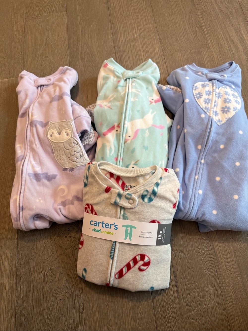 Lot of 4 Carter’s sleepers